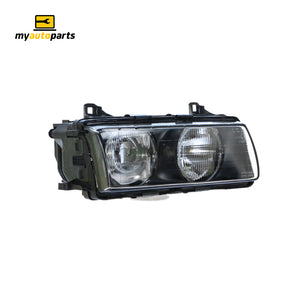 Halogen Manual Adjust Head Lamp Drivers Side Certified Suits BMW 3 Series E36 1991 to 2000