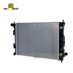 Radiator 35 mm 35 / Plastic Aluminium 550 x 397 x 16 mm Automatic 5.4 mm Fin 1.6 L G4FD Genuine suits Hyundai i30 GD