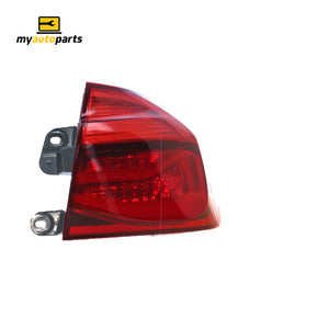 Black Red Tail Lamp Drivers Side Certified Suits BMW 3 Series F30 2015 to 2019