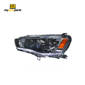 Halogen Head Lamp Passenger Side Genuine Suits Mitsubishi Outlander ZH 2009 to 2012