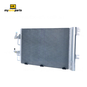 16 mm 8 mm Fin A/C Condenser Aftermarket Suits Holden Astra AH 1.8L;2.0L & 2.2L 4Cyl Petrol 2004 to 2009
