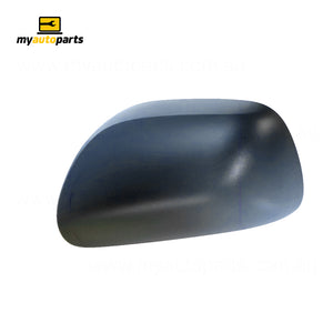 Black Door Mirror Cover Passenger Side Genuine suits Toyota Yaris Hatch 2005 to 2008