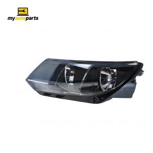 Halogen Electric Adjust Head Lamp Passenger Side OES Suits Volkswagen Tiguan 5N 2011 to 2016