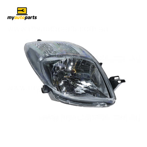 Head Lamp Drivers Side Certified suits Toyota Yaris 2005 to 2008