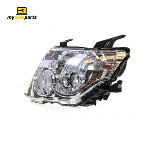 Xenon Chrome Head Lamp Passenger Side Genuine suits Mitsubishi Pajero Exceed 2006 to 2009