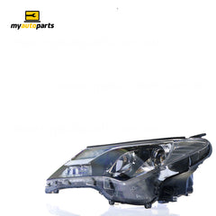 Halogen Head Lamp Passenger Side Genuine Suits Toyota RAV4 GXL 2012 to 2015