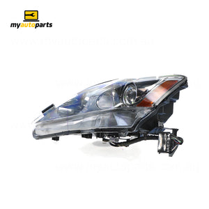 Halogen Head Lamp Passenger Side Genuine Suits Lexus IS250 Prestige GSE20 2010 to 2013
