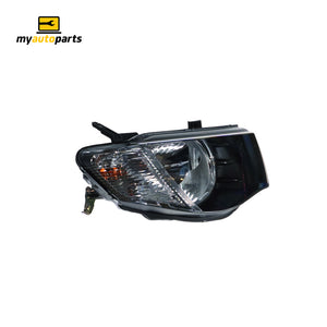 Head Lamp Drivers Side Genuine Suits Mitsubishi Triton MN 2009 to 2015