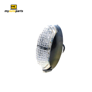 LED Red/Amber Marker - Clear Lens, 10-30V, ADR Compliant