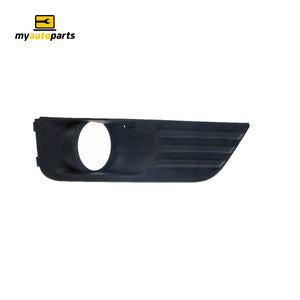 Front Bar Grille With Fog Light Mount Drivers Side Aftermarket Suits Ford Focus LS/LT 1/2005 to 5/2007