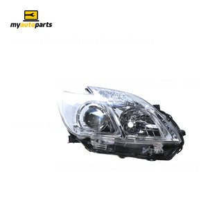 Halogen Head Lamp Drivers Side Genuine Suits Toyota Prius ZVW30R 2011 to 2016