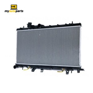 Radiator 38 / 38 mm Plastic Aluminium 340 x 688 x 26 mm Manual/Auto 2.5L L EJ25 Aftermarket Suits Subaru Impreza GD/GG 2000 to 2007