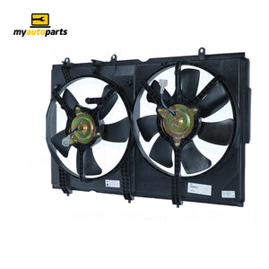 Radiator Fan Assembly Aftermarket Suits Mitsubishi Outlander ZE/ZF 2002 to 2006