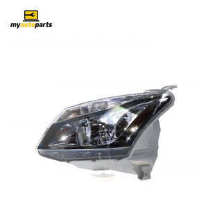 Halogen Manual Adjust Head Lamp Passenger Side Genuine Suits Isuzu MU-X UCR/UCS 2013 to 2017