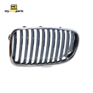 Grille Passenger Side Genuine Suits BMW 5 Series F10/F11 2010 to 2013