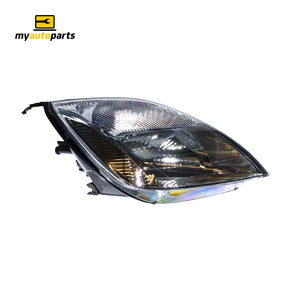 Head Lamp Drivers Side Certified Suits Ford Fiesta WP 2004 to 2005