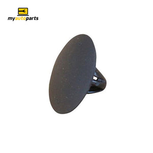 Bonnet Insulator Black Plastic 25.0 mm x 14.5 mm x 9.0 mm 10 Required Clip Genuine suits Toyota