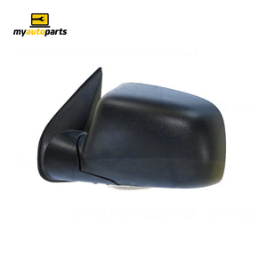 Black Door Mirror Electric Adjust Passenger Side Aftermarket suits Holden Colorado & Rodeo