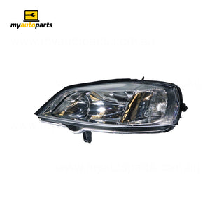 Halogen Manual Adjust Head Lamp Passenger Side Certified Suits Holden Astra TS 1998 to 2006