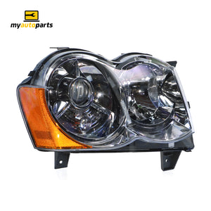 Bi-Xenon Manual Adjust Head Lamp Drivers Side Genuine Suits Jeep Grand Cherokee WH 2005 to 2011