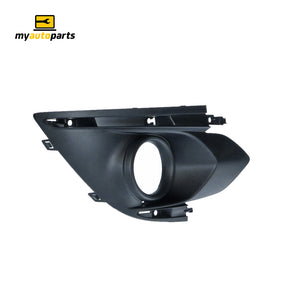 Front Bar Grille With Fog Light Mount Driver Side Genuine suits Mitsubishi Mirage LA 12/2012 to 2/2020