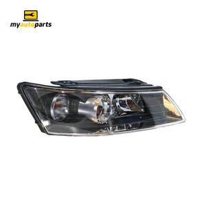 Head Lamp Drivers Side Genuine Suits Hyundai Sonata NF 6/2005 to 6/2008