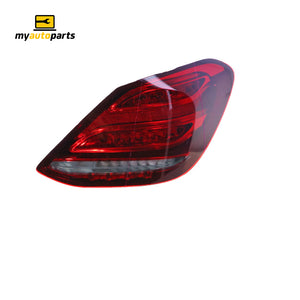 LED Tail Lamp Drivers Side Genuine Suits Mercedes-Benz C Class W205 2014 to 2021