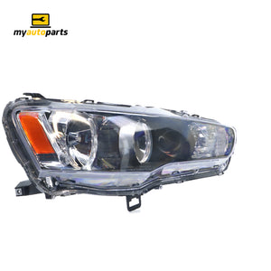 Halogen Head Lamp Drivers Side Certified suits Mitsubishi Lancer