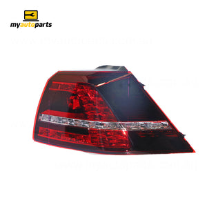 LED Tail Lamp Drivers Side Genuine Suits Volkswagen Golf GTi Performance MK 7 10/2013 to 7/2017