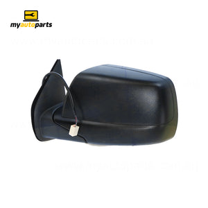 Black Door Mirror Electric Adjust Passenger Side Certified Suits Ford Ranger PJ 2006 to 2009