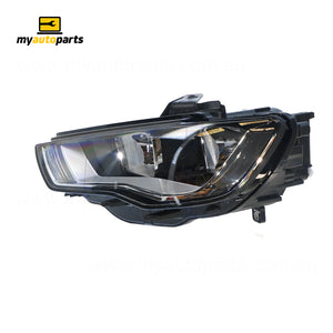 Head Lamp Passenger Side OES suits Audi A3/S3 8V 2013 to 2016