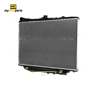 Radiator 38 mm 38 / Plastic Aluminium 425 x 608 x 32 mm Manual/Auto 3.2 L V6DI Aftermarket Suits Holden Rodeo TF 1997 to 2003