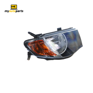 Head Lamp Drivers Side Genuine suits Mitsubishi Triton ML GLS/GLXR/VR 7/2006 to 8/2009