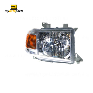 Head Lamp Drivers Side Certified suits Toyota Landcruiser 70 Series 2007 to 2016