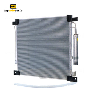 530 x 480 x 17 mm 5.19 mm Fin With Drier A/C Condenser Aftermarket suits Mitsubishi
