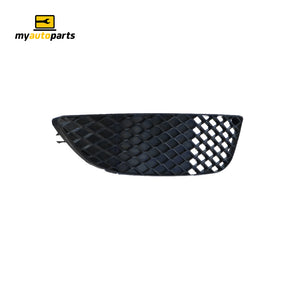 Black Front Bar Grille Drivers Side Aftermarket Suits Mitsubishi Lancer CJ 9/2007 to 3/2014