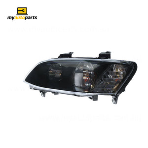 Black Head Lamp Passenger Side Certified suits Holden Commodore VEII 9/2010 to 4/2013