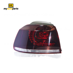 LED Tail Lamp Passenger Side Certified Suits Volkswagen Golf R MK 6 2010 to 2013