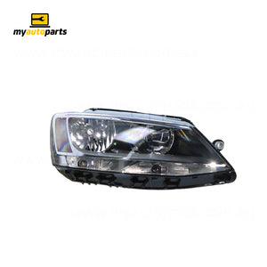 Halogen Manual Adjust Head Lamp Drivers Side Certified Suits Volkswagen Jetta 1B 2011 to 2017