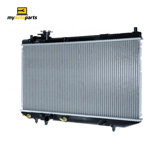 Radiator 32 / 32 mm Plastic Aluminium 358 x 648 x 16 mm Manual/Auto 1.3 L HC Aftermarket Suits Daihatsu Charade G100/G102 1987 to 1993