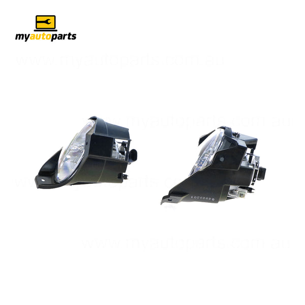 Fog Lamp Pair Certified suits Toyota Hilux SR5 2008 to 2011