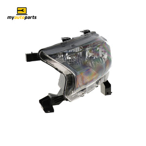 Head Lamp Passenger Side Genuine Suits Ford Ranger XL Plus PX 2015 to 2018